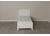 3ft Single White wood, Palma solid panel,wooden bed frame 3